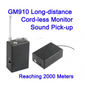 New Spy Ear Bug Monitor tracker GM910 Long-distance Cord-less monitor Sound pick-up GM-910 listening device