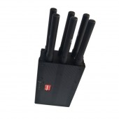 6 Bands GSM CDMA 3G 4G(USA and Europe) Cell Phone Signal Jammer,built in big battery for 3.5 hours contiune working