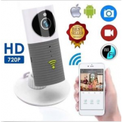 720P Mini Clever Dog Security Smart IP Camera with Wifi H.264 Wireless TF Card Storage with US plug