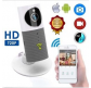 720P Mini Clever Dog Security Smart IP Camera with Wifi H.264 Wireless TF Card Storage with US plug