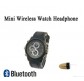 New Watch Bluetooth Wireless Hidden Invisible Earphone Spy Earpiece spy watch earpiece