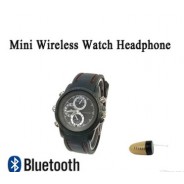 New Watch Bluetooth Wireless Hidden Invisible Earphone Spy Earpiece spy watch earpiece