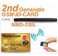 4.5W GSM BOX ID Credit Card Earpiece Spy Wireless Bluetooth Hidden Mini IMEI SIM